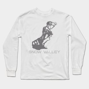 Snow Valley Resort 3D Long Sleeve T-Shirt